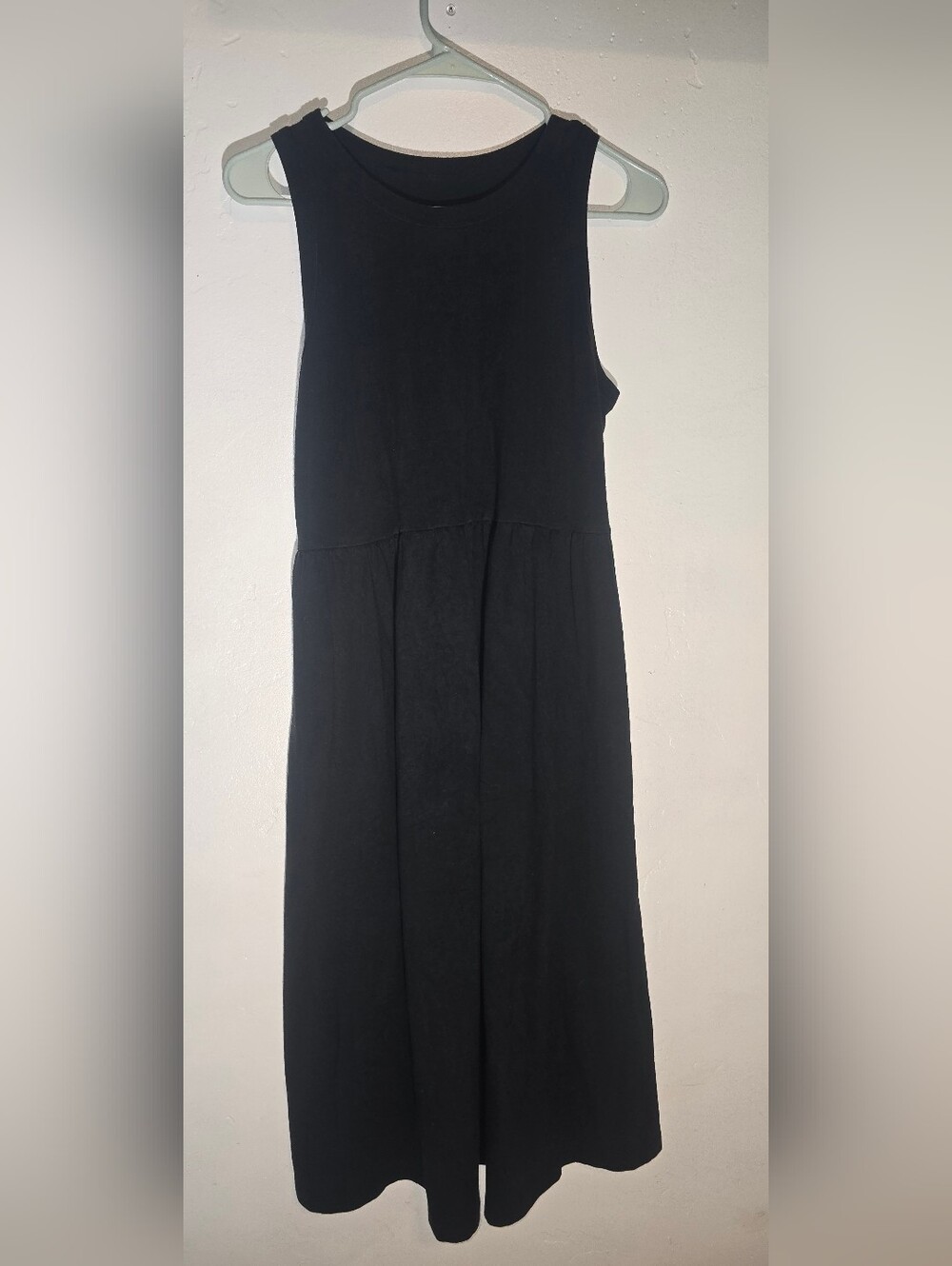 a new day Black Sleeveless Midi Dress